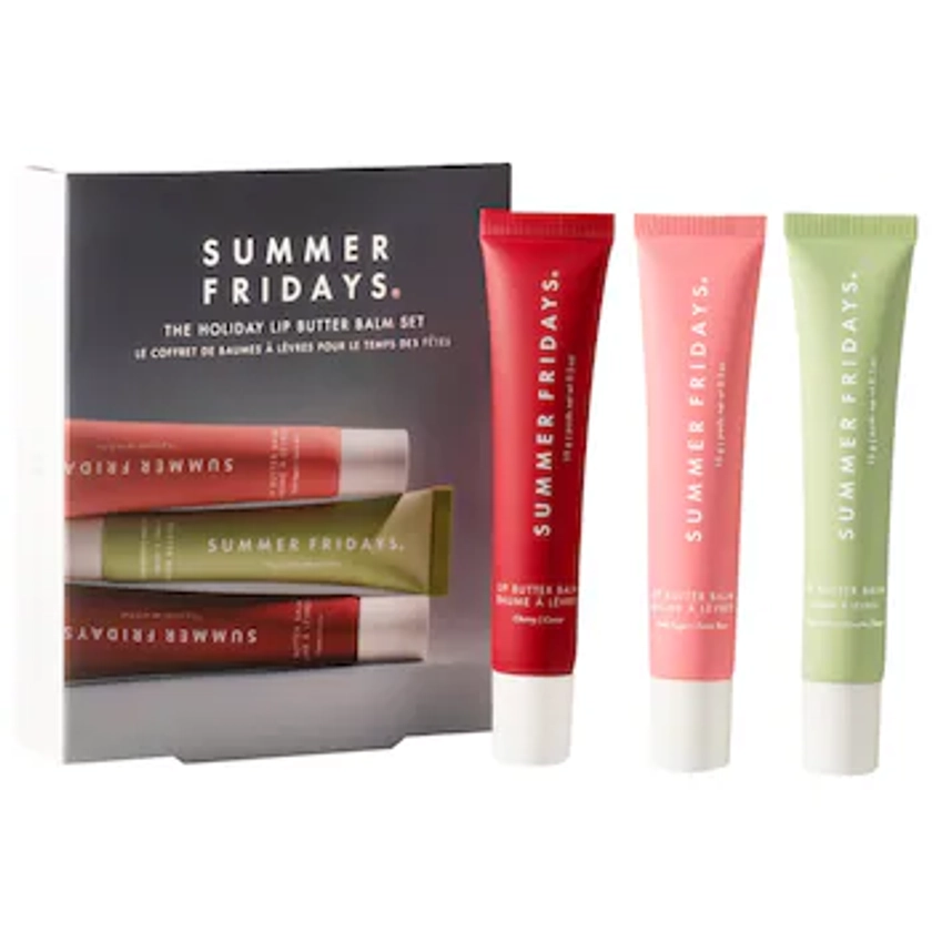 The Holiday Lip Butter Balm Set - Summer Fridays | Sephora