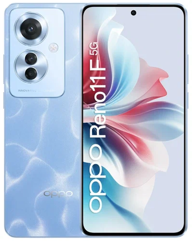 Смартфон OPPO Reno11 F 5G 8/256 ГБ Global, Dual nano SIM, ocean blue