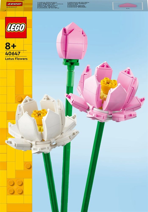 LEGO® Iconic 40647 Les fleurs de lotus