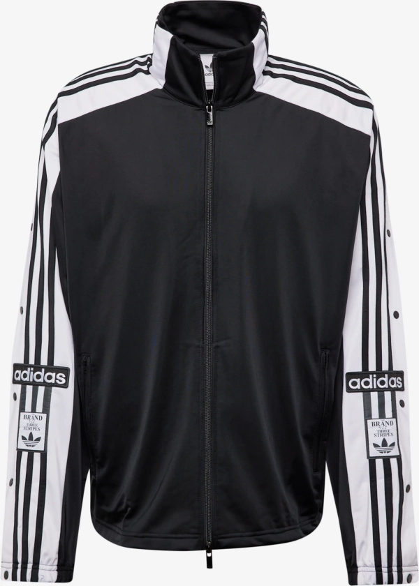 Veste de survêtement 'MEGABREAK' ADIDAS ORIGINALS en Noir | ABOUT YOU