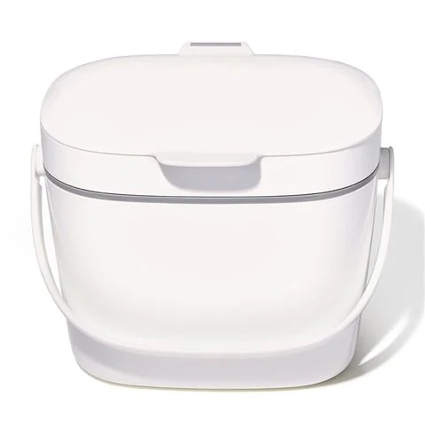 Easy Clean Compost Bin White