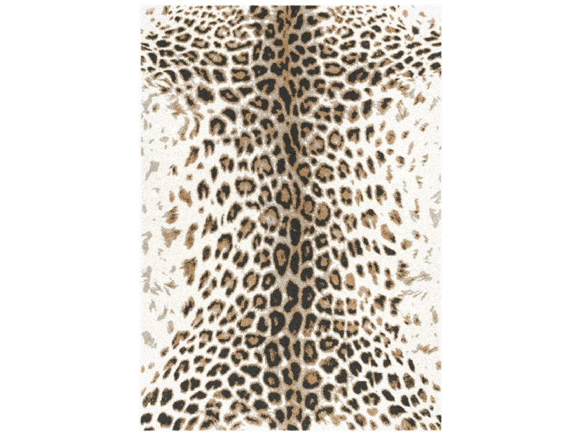 Tapis poils ras MERYL motif léopard | BOBOCHIC ®