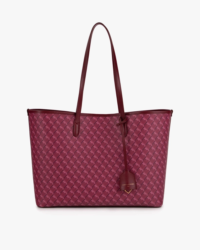 TOTE MONOGRAM - Burgundy