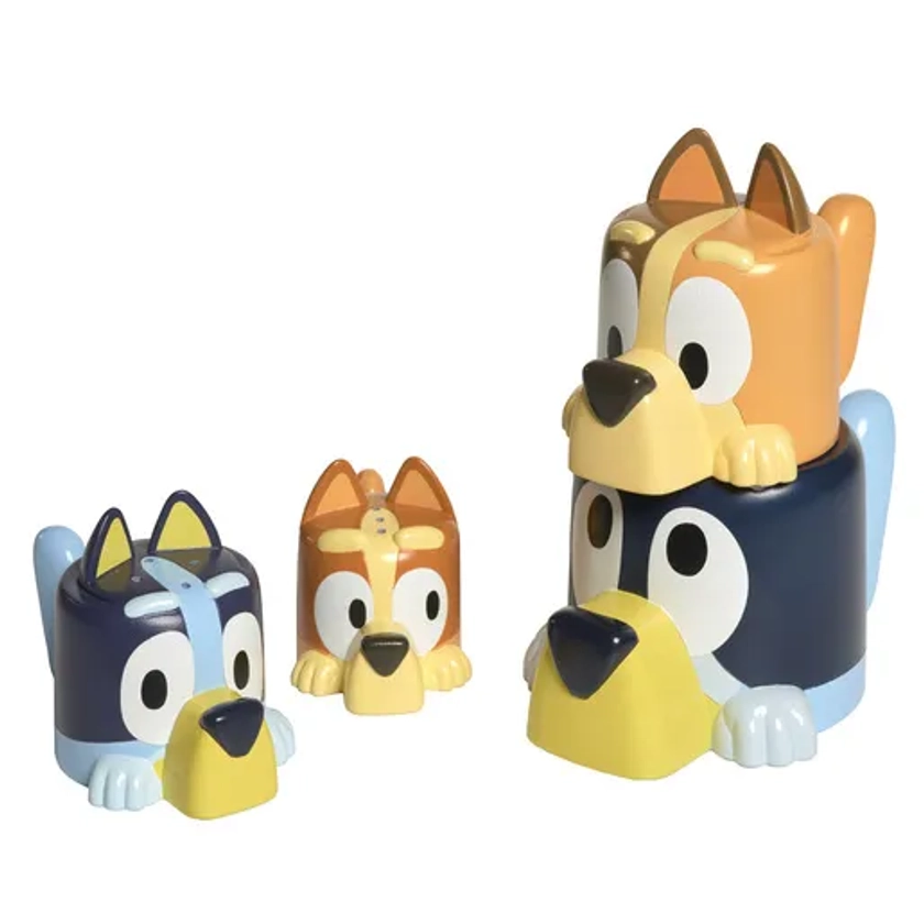 Tomy Toomies Bluey Family Bath Pourers 4 Pack | The Entertainer