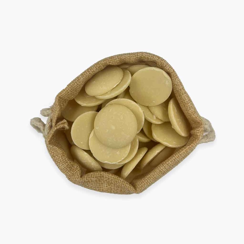 White Chocolate Buttons - Organic, Fairtrade