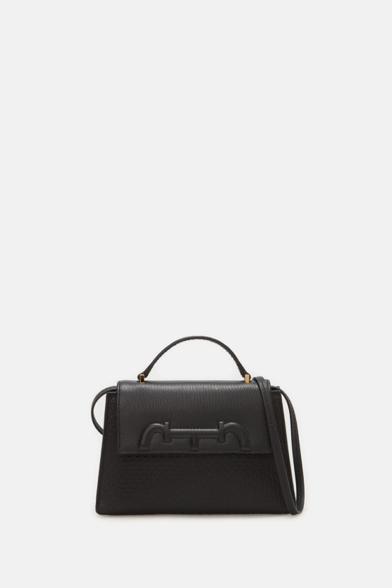 Tiny Doma Insignia Satchel | Mini handbag black - CH Carolina Herrera Other Countries