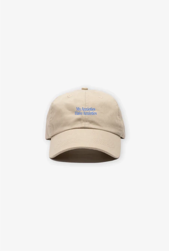 Peace Collective Peanuts My Anxieties have Anxieties Dad Cap - Natural