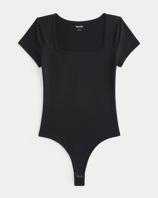Women's Soft Stretch Seamless Fabric Bodysuit | Women's | HollisterCo.com