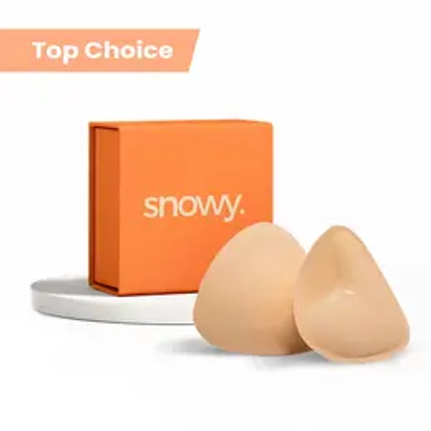 SNOWY Sticky Inserts - Instant Lift & Boost, Washable & Reusable, Outfit Enhancer, Bra Accessories, Womenswear