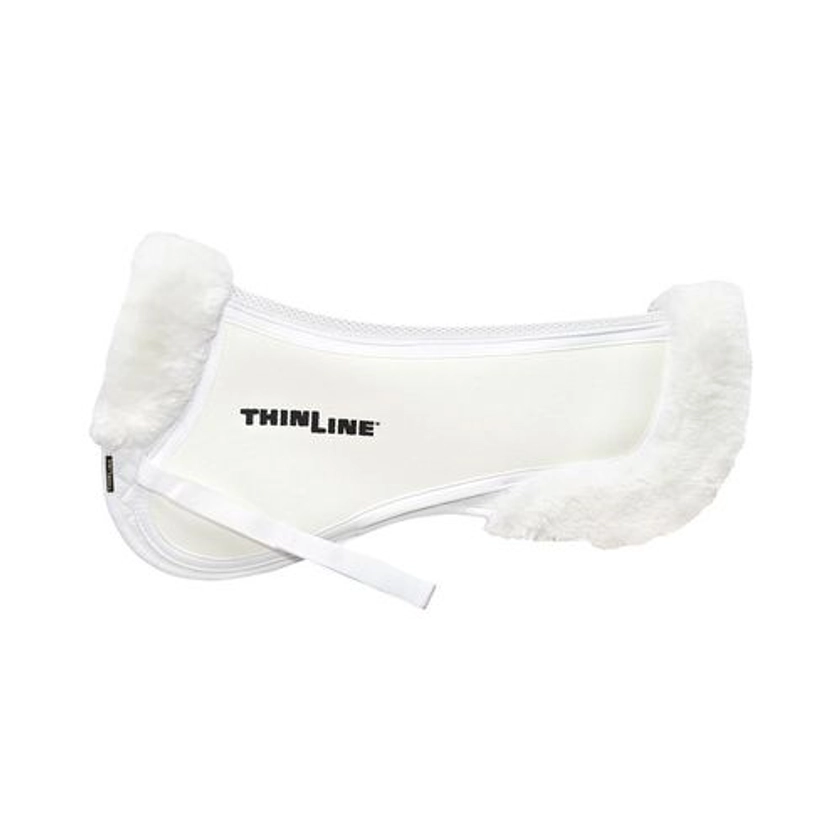 ThinLine® Trifecta Cotton Half Pad with Sheepskin Rolls | Dover Saddlery