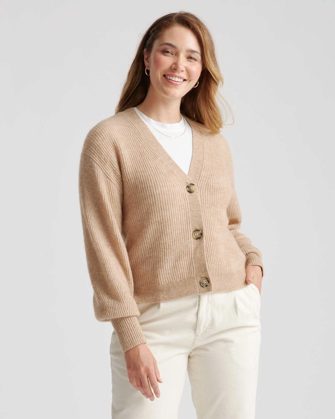 Alpaca Cardigan Sweater | Quince
