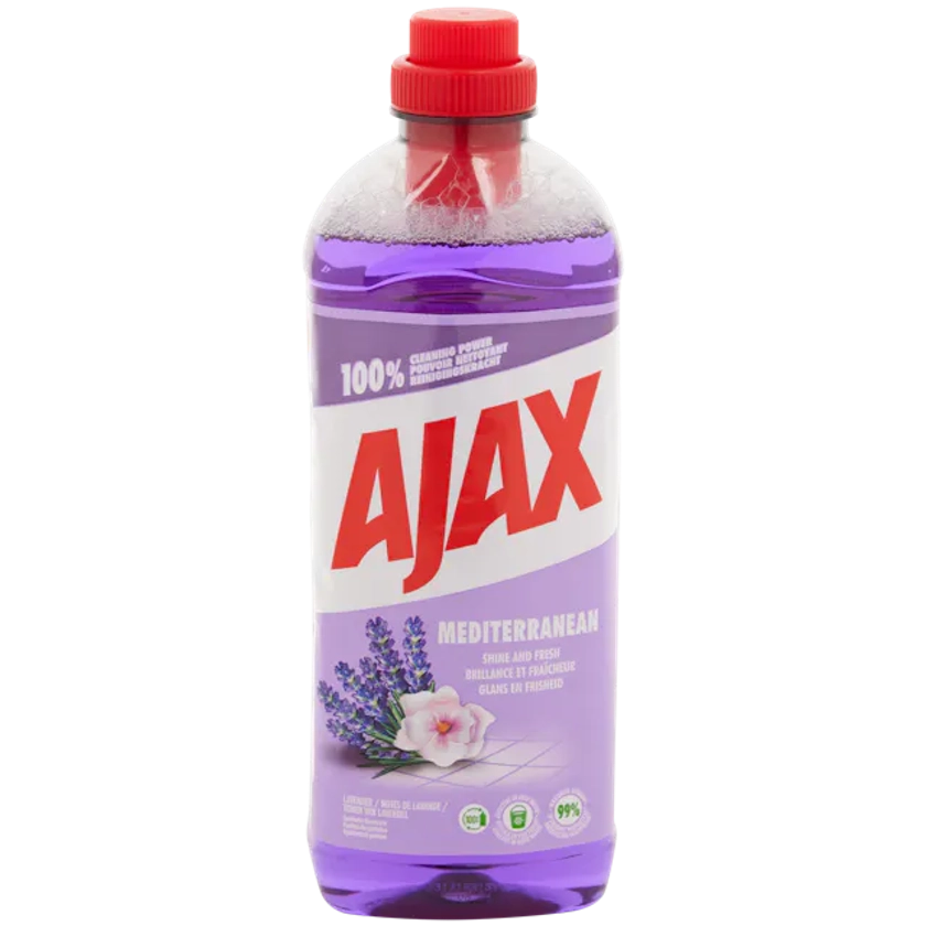 Nettoyant tout usage Ajax Notes de lavande
