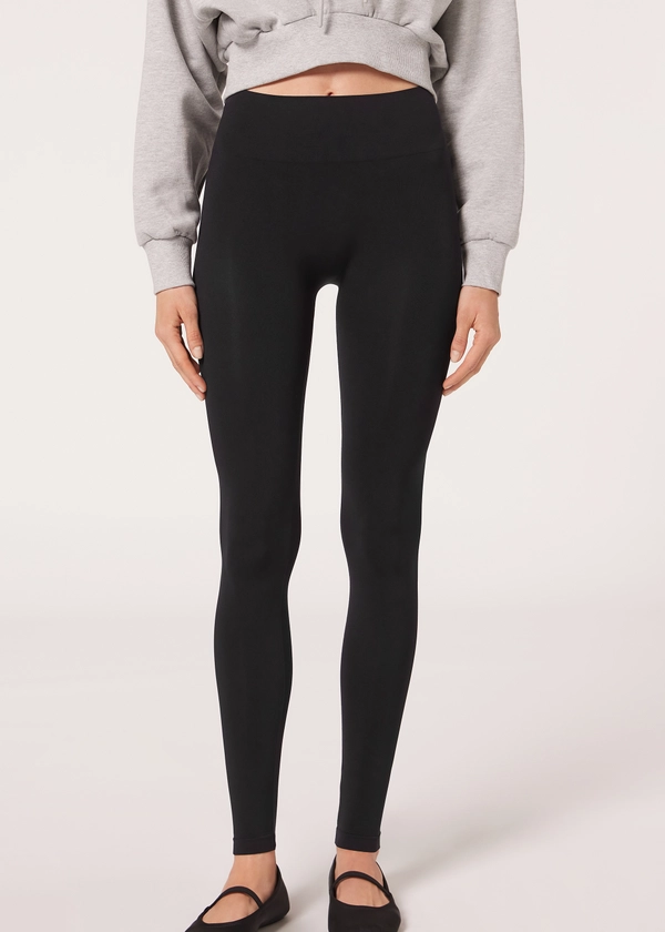 Leggings ultra-opaques en microfibre - Leggings et pantalons - Calzedonia