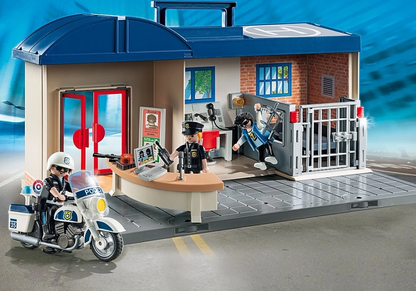 Commissariat de Police Transportable - 5689 | PLAYMOBIL®