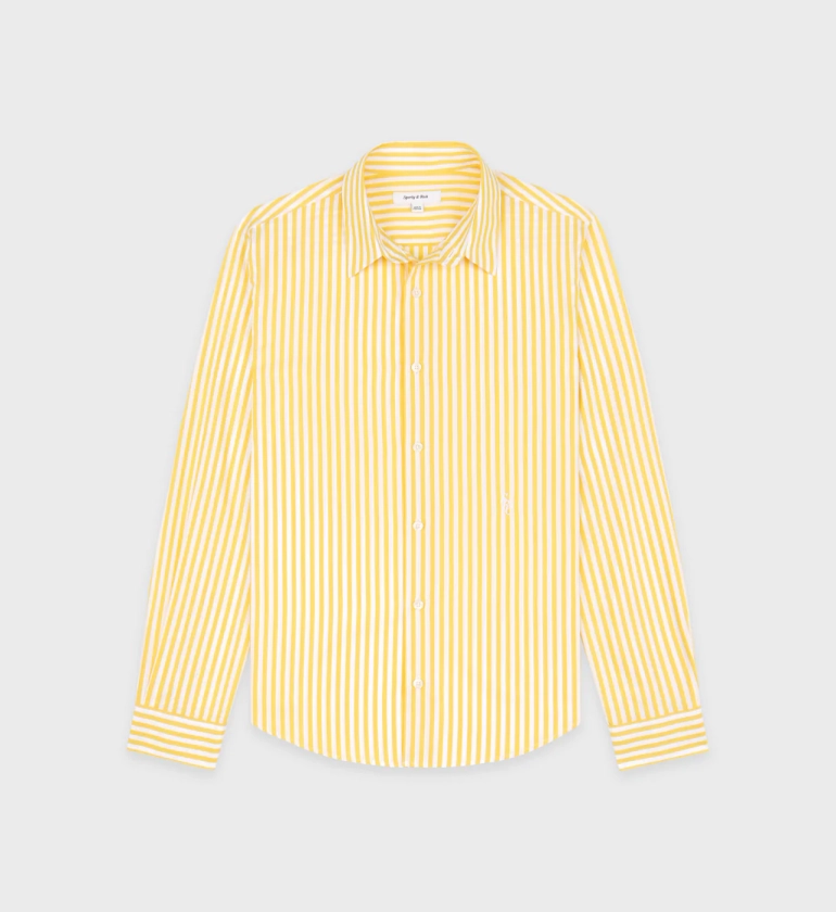 SRC Shirt - Yellow Striped