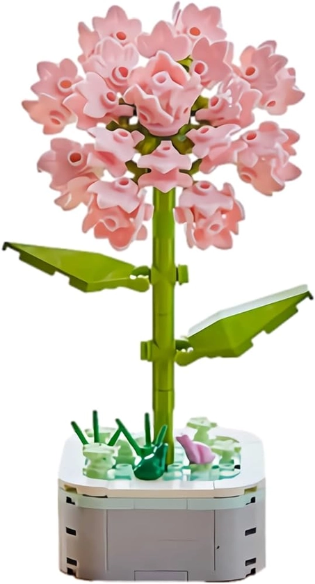 Amazon.com: BEIMENWAI Building Block Flower, Flower Bouquet Building Sets, Flower Building Set, DIY Creative Potting Building Blocks Flowers, Artificial Flower Toy Gifts for Adults and Girls (Carnation) : Toys & Games