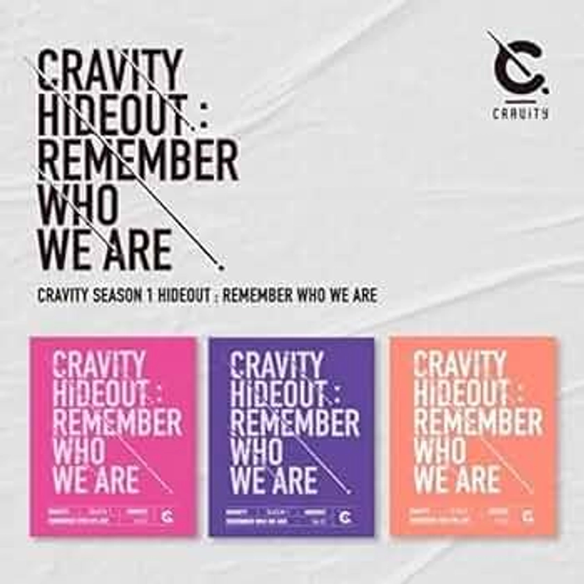 Cravity Hideout: Remember Who We Are Random Cover incl. Photobook, Photocard, 4-Cut Photocard + Sticker