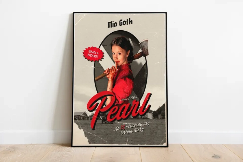 Mia Goth Indie Movie Art, 90's Movie Posters sold by World-Class Timothea | SKU 4249825 | Printerval UK