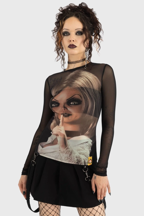You're A Doll Mesh Top