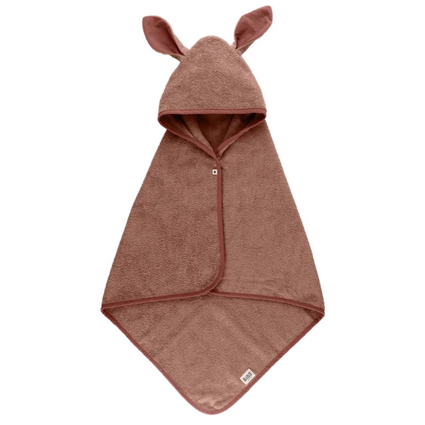 Kangaroo Hoodie Towel Baby - Woodchuck