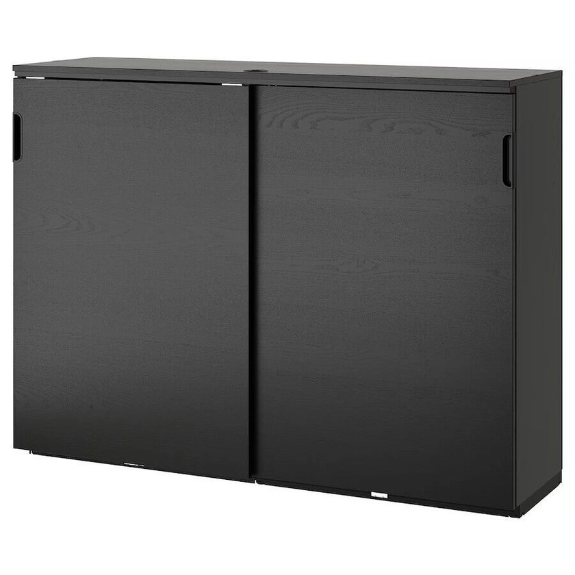 Sliding Door Storage Cabinet Lockable