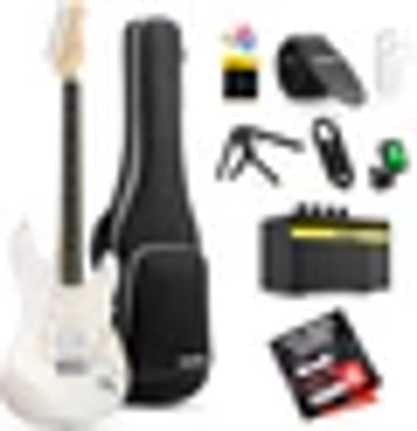 Donner DST-152 39" Electric Guitar Beginner Kit HSS Pickup with Amp