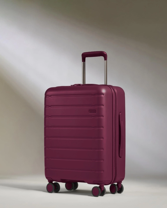 Stamford 2.0 Cabin Suitcase Red | Hard Luggage | Antler