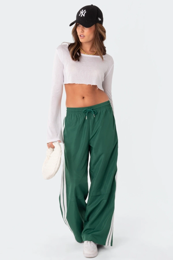 Fauna Nylon Track Pants