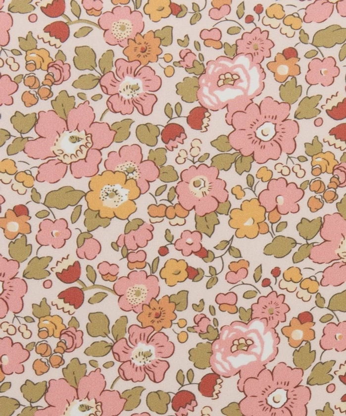 Liberty Fabrics Betsy Field Silk Satin | Liberty