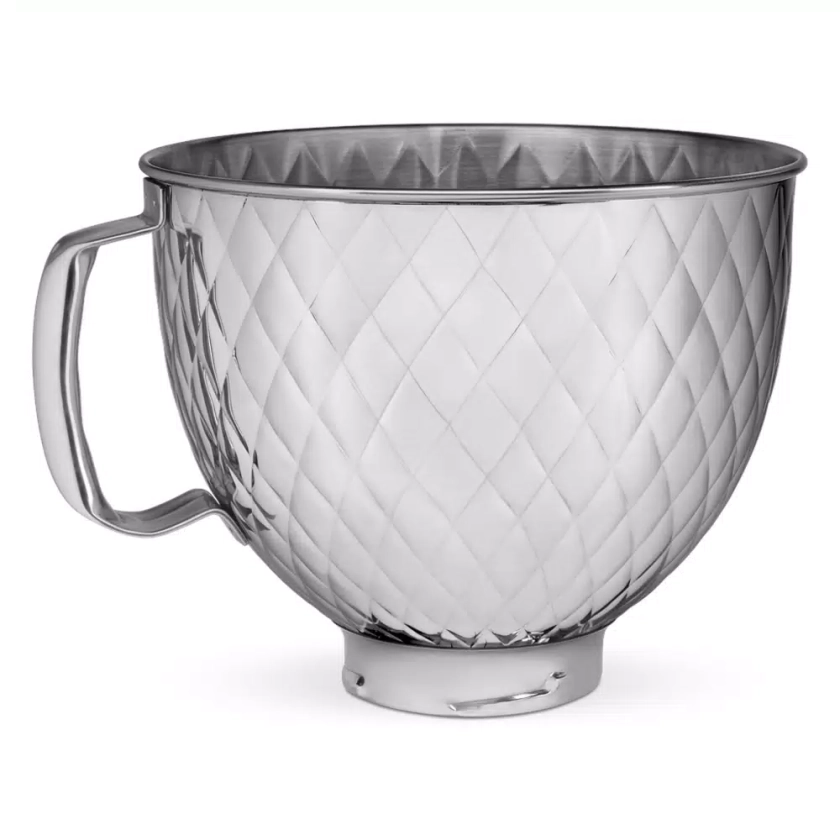 STAINLESS STEEL MIXING BOWL 4.8 L - QUILTED