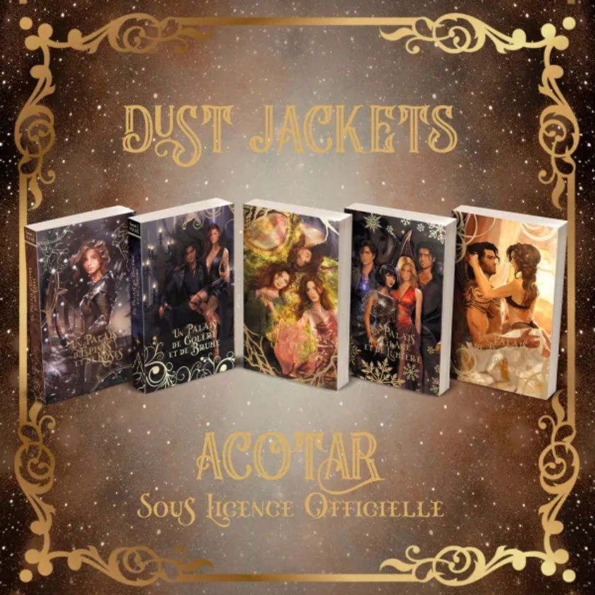 Set Dust Jackets ACOTAR – Sol Squirrel