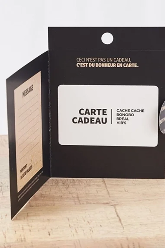 Carte cadeau | Bonobo