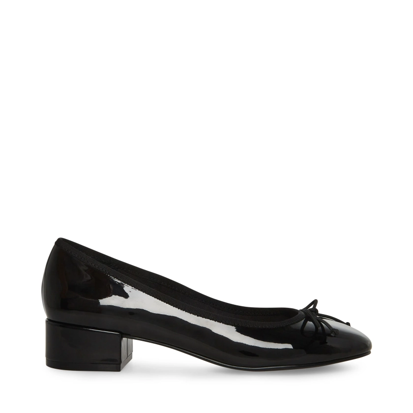 Cherish Ballerina BLACK PATENT – Steve Madden Europe