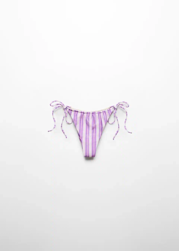 Haut bikini rayures - Femme | Mango France