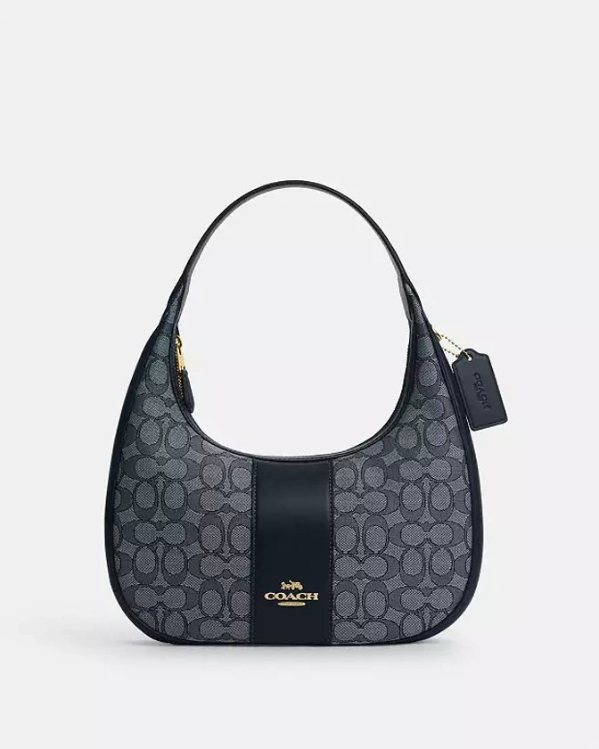 COACH® Outlet | Carmen Shoulder Bag In Signature Jacquard