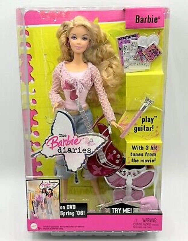 BK~ NIB BARBIE DOLL 2005 THE DIARIES H7588