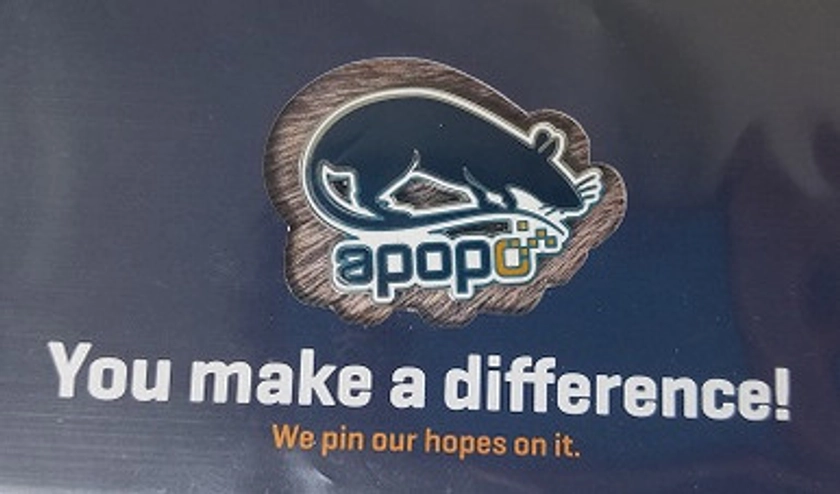 APOPO Badge Pin