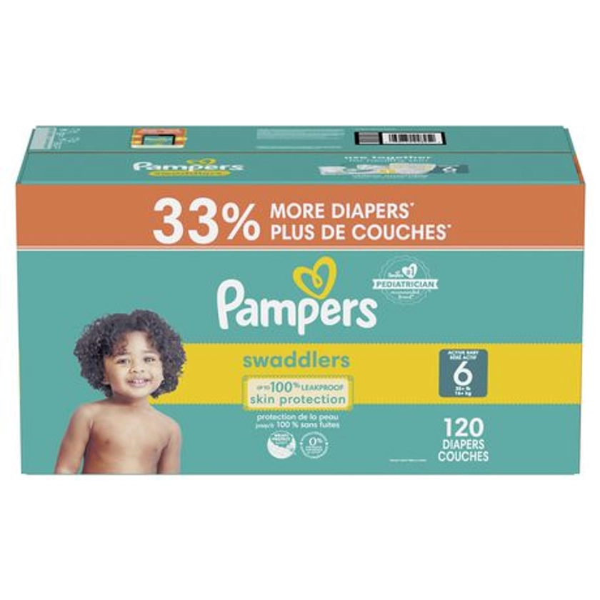 Pampers Swaddlers Active Baby Diaper, Ultra Value Pack | Walmart Canada