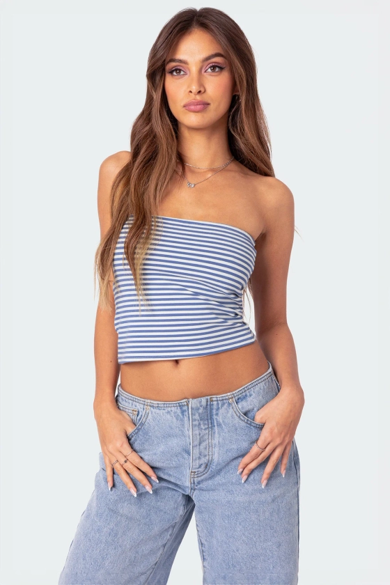 Lilah Striped Tube Top