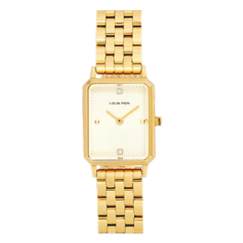 Montre quartz Femme Charlotte Champagne