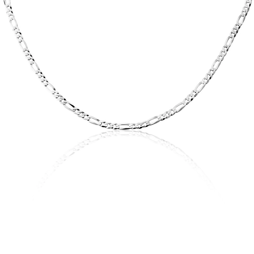 Collier Vivian Argent Blanc