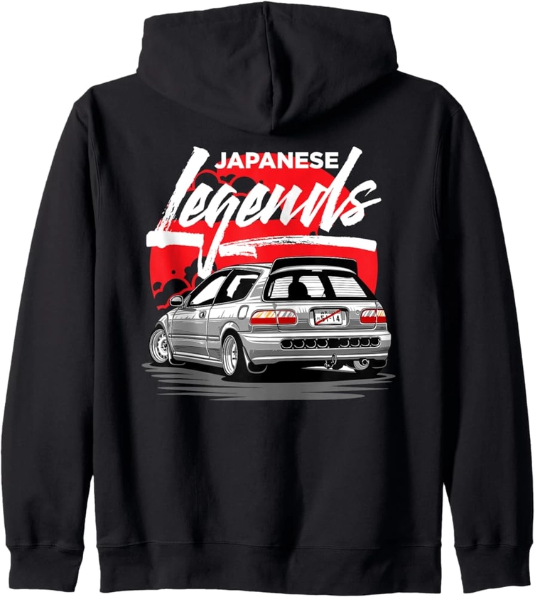 Voiture JDM Japanese Legends Sweat à Capuche