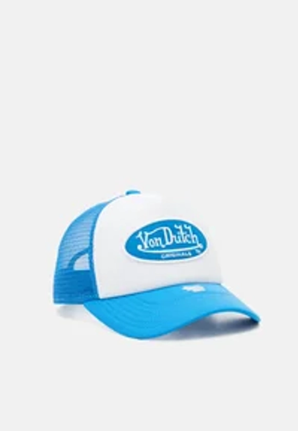 Von Dutch TRUCKER TAMPA UNISEX - Casquette - white/blue/blanc - ZALANDO.FR