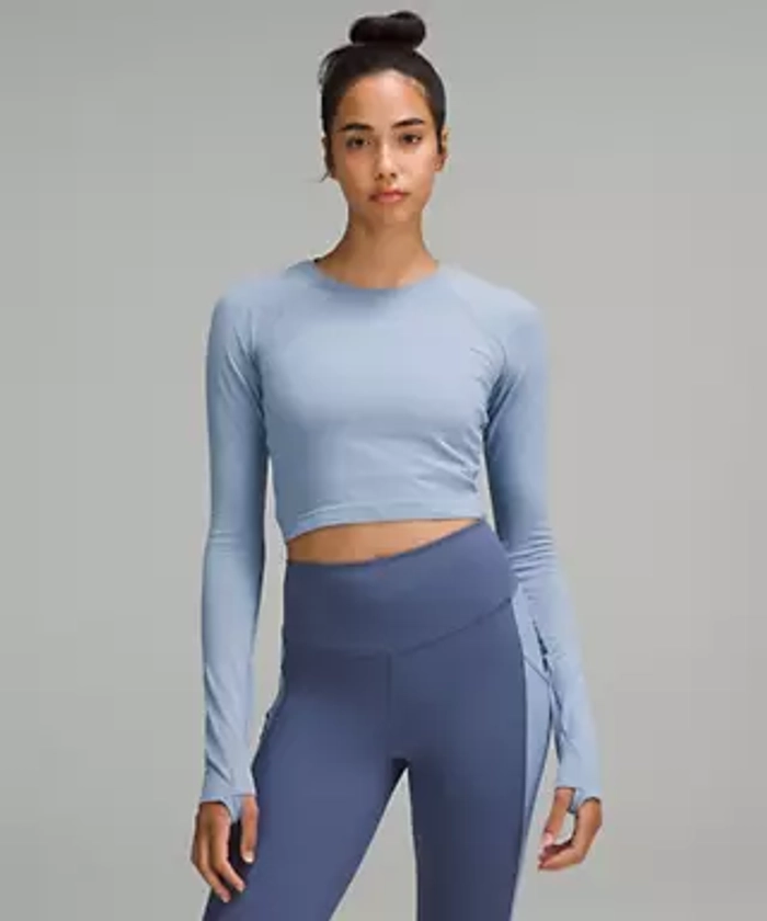 Swiftly Tech Cropped Long-Sleeve Shirt 2.0