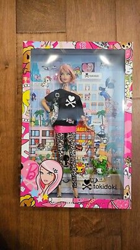 New In Box Tokidoki Barbie Doll 2011 Gold Label Limited Edition of 7400