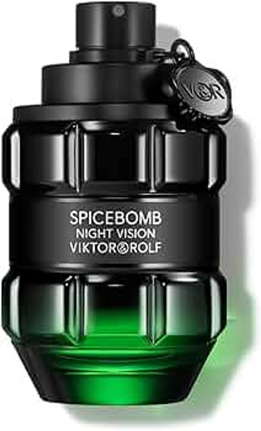 Viktor&Rolf - Spicebomb Nightvision Eau de Toilette - Warm, Spicy & Fresh - Cologne for Men - With Notes of Bergamot Citrus, Black Spices & Rosemary