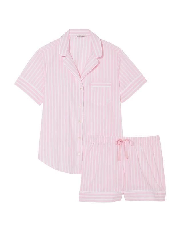 Buy 100% Cotton Short Pajama Set - Order Pajamas Sets online 5000009157 - Victoria's Secret US