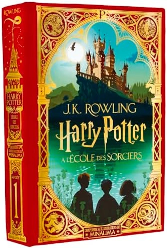 Harry Potter à l'école des sorciers : Rowling, J.K., Minalima, Ménard, Jean-François: Amazon.com.be: Books