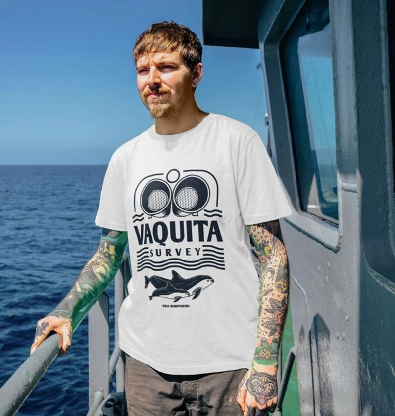 Vaquita Survey T-Shirt | Official Sea Shepherd Merchandise