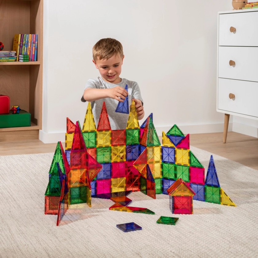 Magnetic Tiles - Coffret 100 Pièces | Smyths Toys France